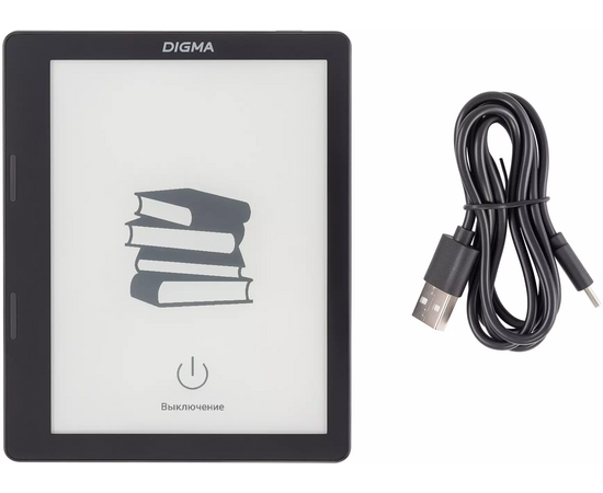  Электронная книга Digma F4 черный 