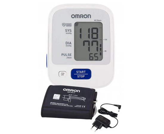  Тонометр автоматический OMRON M2 Basic HEM-7121-ALRU 