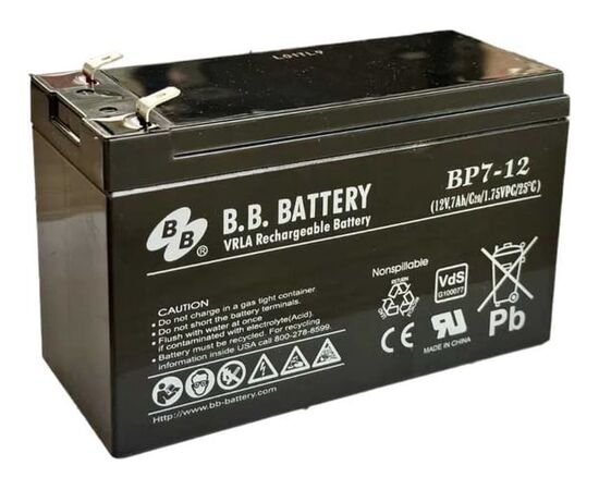  Батарея для ИБП BB BP7-12 12В 7Ач 