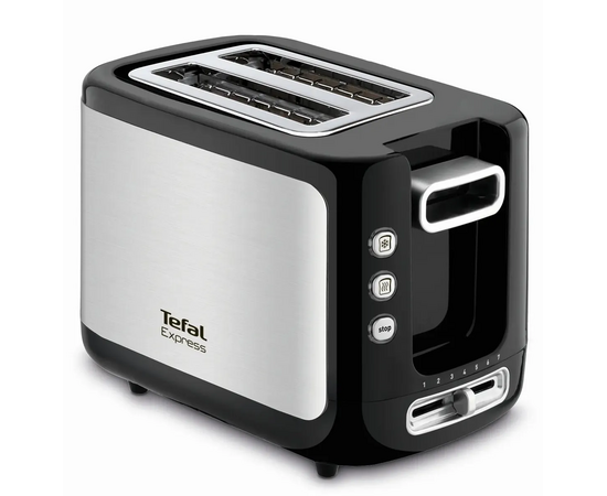  Тостер Tefal TT365031 серебристый/черный 