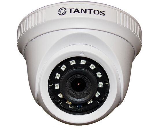  Видеокамера Tantos TSc-E2HDf купольная для помещений 4в1 