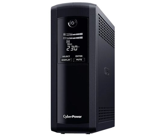  ИБП CyberPower Line-Interactive (VP1600ELCD) 1600VA/960W USB/RS-232/RJ11/45 (4 + 1 EURO) 