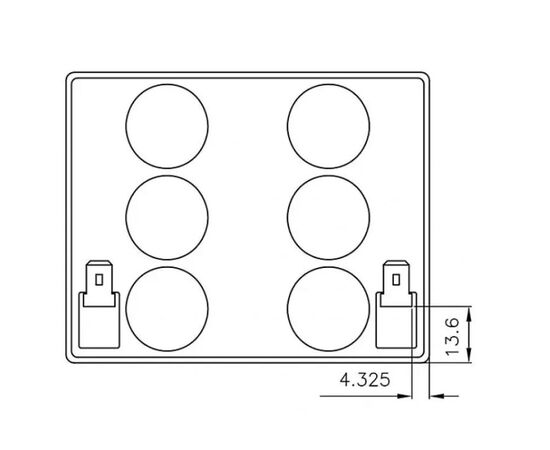  Батарея для ИБП CSB HR1227W 12В 7.5Ач 
