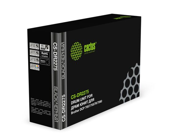  Блок фотобарабана Cactus CS-DR2275 black,12K для Brother DCP 7057/7057R/7060 