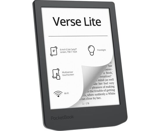  Электронная книга PocketBook 619 Verse Lite WW (серый) 