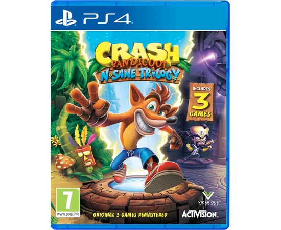  Crash Bandicoot N. Sane Trilogy [PS4, английская версия] 