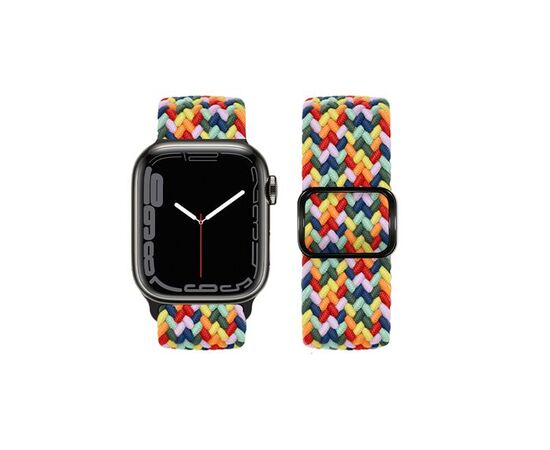  Ремешок HOCO WA05 Jane Eyre для умных часов APPLE Watch 38/40/41/42mm нейлон разноцветный, W рисунок 