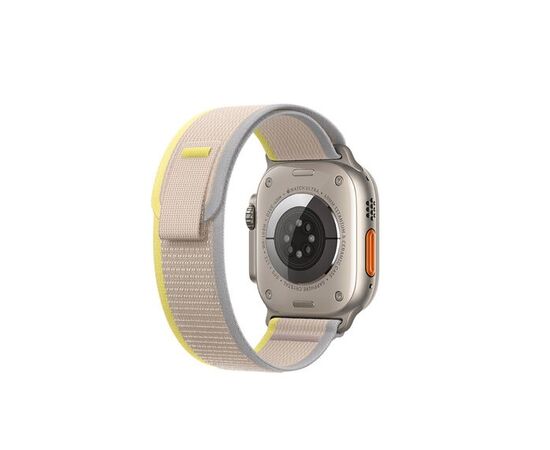  Ремешок HOCO WA14 Original для умных часов APPLE Watch 38/40/41/42mm нейлон белый, жёлтый 