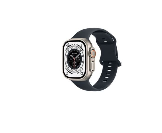  Ремешок HOCO WA15 Flexible для умных часов APPLE Watch 38/40/41/42mm силикон тёмно-синий 