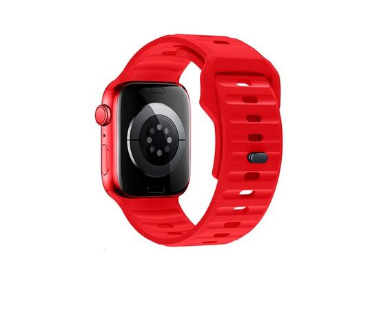  Ремешок HOCO WA27 Flexible для умных часов APPLE Watch 38/40/41mm силикон красный 