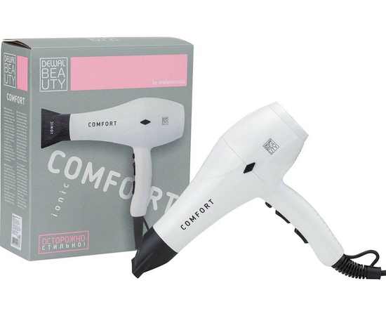  Фен Dewal Beauty Comfort HD1004 White 