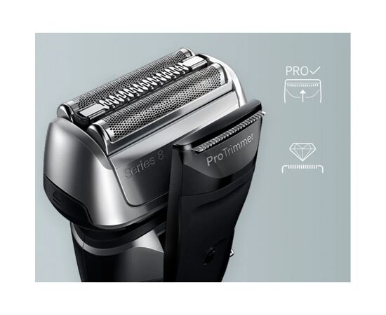  Электробритва Braun 8603s серый 