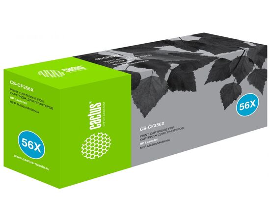  Картридж лазерный Cactus CS-CF256X черный (13700стр.) для HP LJ MFP M436n/M436nda 