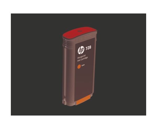  Картридж струйный HP 728 F9J67A голубой (130мл) для HP DJ T730/T830 