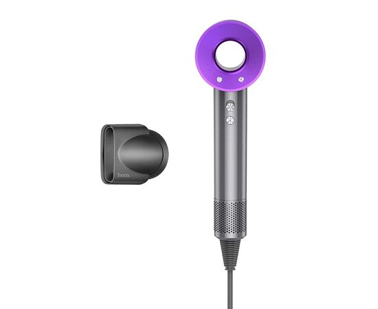  Фен HOCO HP11 Plus High-speed negative ion hair dryer(EU) (фиолетовый) 