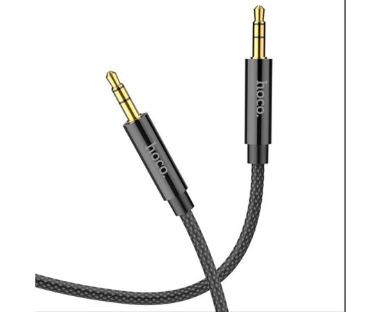  Кабель Hoco UPA19 AUX audio cable (L-2M) Black 