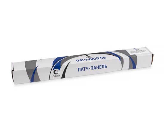  Патч-панель Cabeus PL2-24-Cat.5e-Dual 