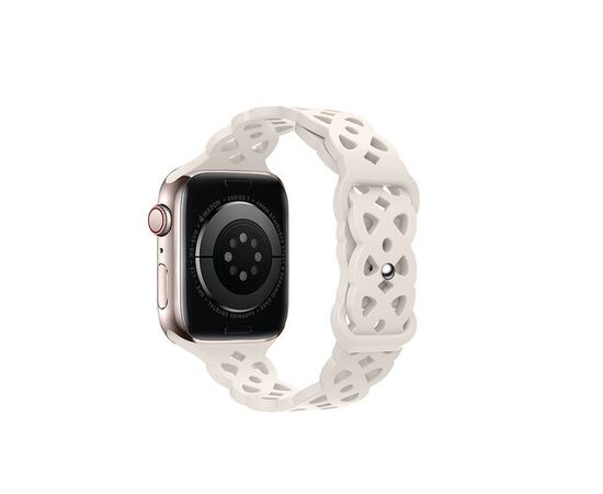  Ремешок HOCO WA09 Flexible для умных часов APPLE Watch 38/40/41/42mm силикон серый 