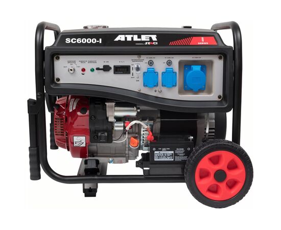  Генератор бензиновый ATLET SC6000-I, 5.5кВт, эл.стартер, колеса и ручки 