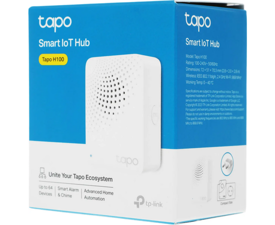  Центр управления TP-LINK Tapo H100 белый 