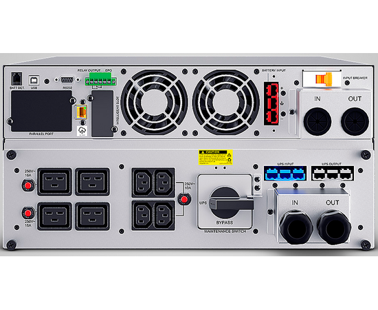  ИБП CyberPower Online OLS6KERT5U 6000VA/6000W USB/RS-232/Dry/EPO/SNMP/CloudCard/(4 IEC С13, 4 IEC C19, terminal block)/bat 