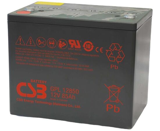  АКБ для ИБП CSB GPL12850 FR 12В 85Ач 