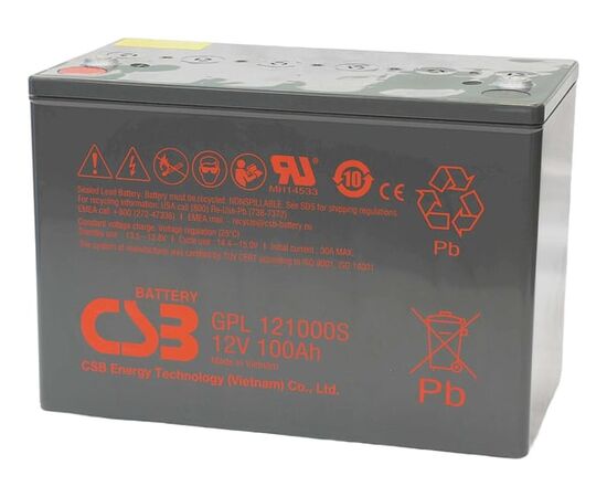  Батарея для ИБП CSB GPL121000S 12В 100Ач 