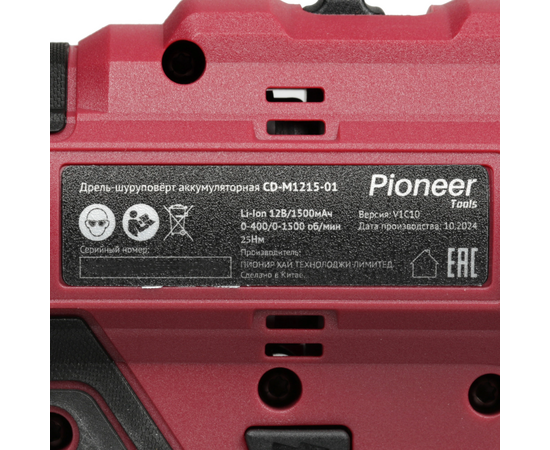  Дрель-шуроповерт Pioneer CD-M1215-01 